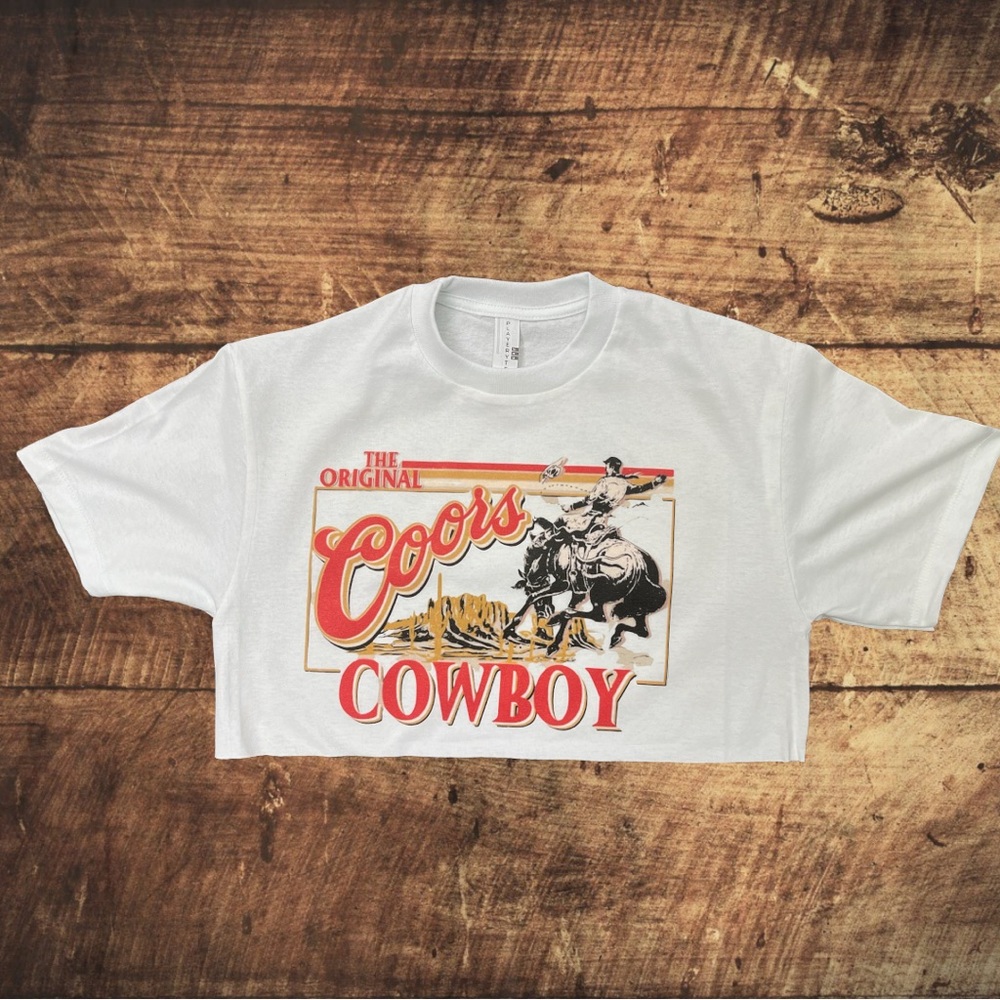 Coors crop top. Brand new. S-3X available.